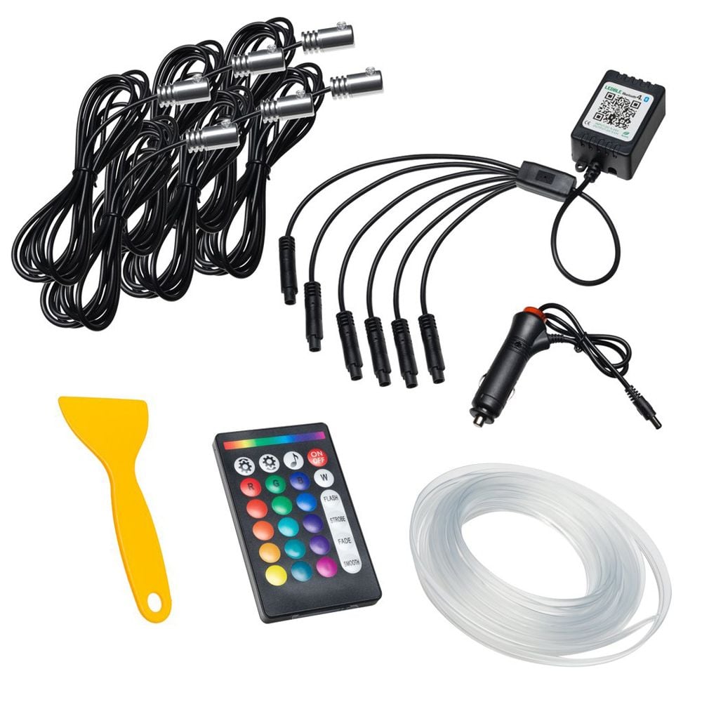 Oracle Lighting LED Interior ColorShift Fiber Optic 6-Piece Kit