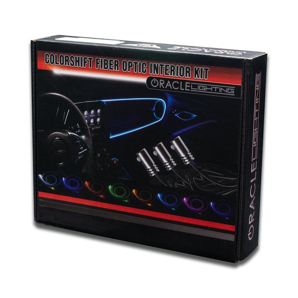 Oracle Lighting LED Interior ColorShift Fiber Optic 6-Piece Kit